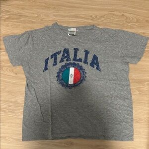 Gray Italia Kids T-Shirt